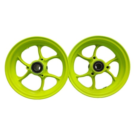 JUEGO LLANTAS 10" ULTRALIGERAS (AMARILLO FLUOR)