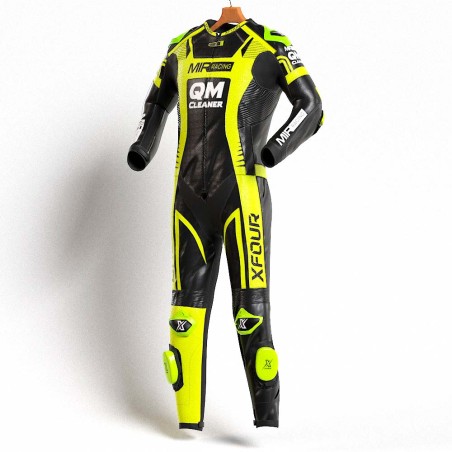 MONO XFOUR ADULTO AMARILLO FLUOR MODELO QM CLEANER X MIR RACING