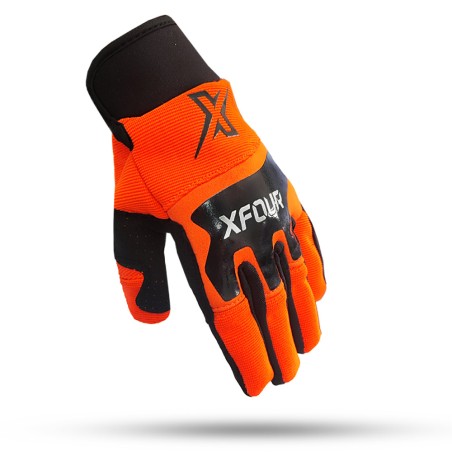 GUANTE CROSS ADULTO NARANJA FLUOR PRO