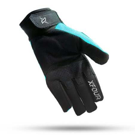 GUANTE CROSS ADULTO AZUL AQUA PRO