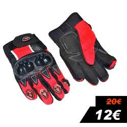 GUANTES CROSS ROJO NIÑO...