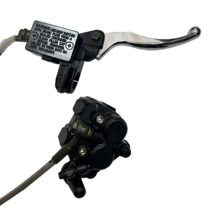 FRENO DELANTERO COMPLETO CORSE / K59 / PITSPORT XL / V3 (PINZA A / LATIGUILLO 1070mm / MANETA FIJA)