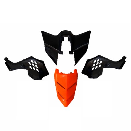 CARCASA MINIQUAD WR4 NARANJA