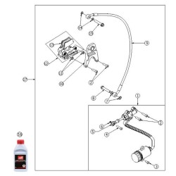 Despiece GP 20 (FRENO TRASERO)