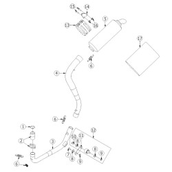 Despiece GP20 (SISTEMA ESCAPE)