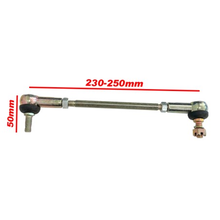 TIRANTE DIRECCION (230-250mm) QUAD ATV 110 UNIVERSAL