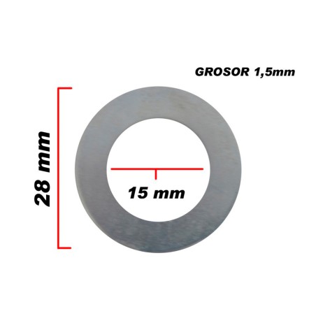 ARANDELA 28MM - 15MM / GROSOR 1,5MM