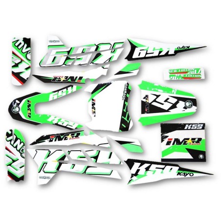 KIT ADHESIVOS K59 VERDE FLUOR