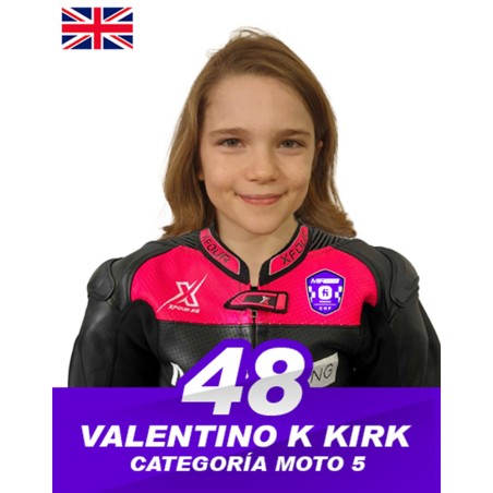 48. Valentino K Kirk