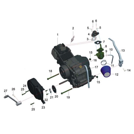 13. MOTOR / CUERPO DE ADMISIÓN