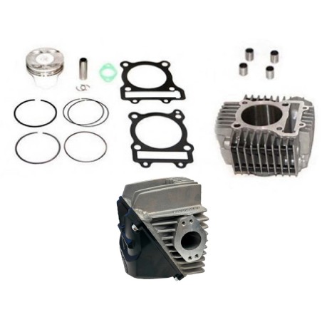 KIT RACING 212cc 4V (CULATA COMPLETA + CILINDRO + PISTON 66mm)