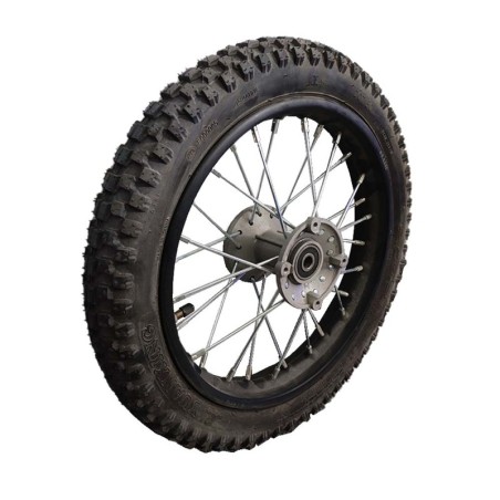 RUEDA DELANTERA COMPLETA 2.50-10" MX50 9CV / E-SX