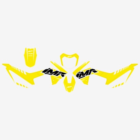 KIT ADHESIVOS GP20 / CRF110 AMARILLO