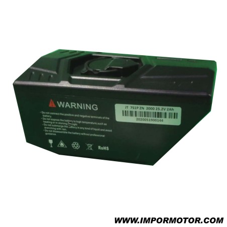 BATERIA LITIO 24V / 2Ah BICICLETA ELECTRICA 100W IMR