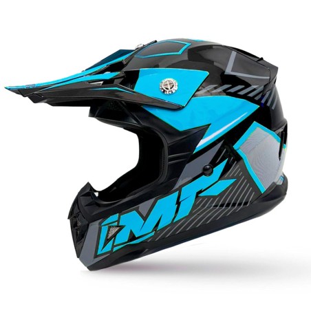 CASCO NIÑO IMR MX WOLF AZUL