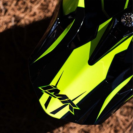 CASCO NIÑO IMR MX WOLF AMARILLO