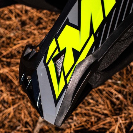 CASCO NIÑO IMR MX WOLF AMARILLO