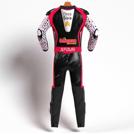 MONO XFOUR ADULTO MODELO MARIETA x MIR RACING ROSA FLUOR