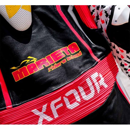 MONO XFOUR ADULTO MODELO MARIETA x MIR RACING ROSA FLUOR