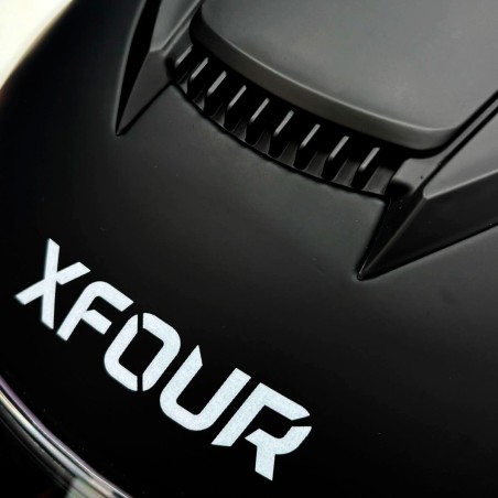 CASCO INTEGRAL NEGRO MATE XFOUR