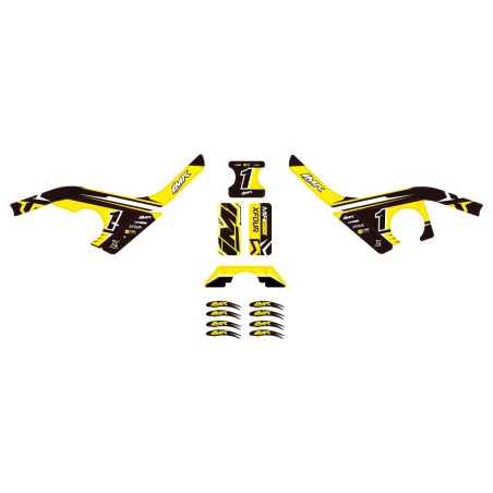 ADHESIVOS BICICLETA ELECTRICA 100W (AMARILLO FLUOR)