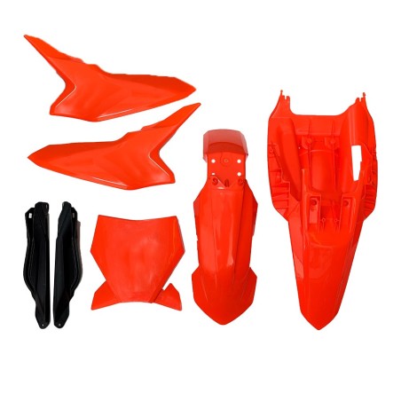 KIT PLASTICOS COMPLETO REPLICA KTM 50 12/10 (RACING FACTORY NARANJA)