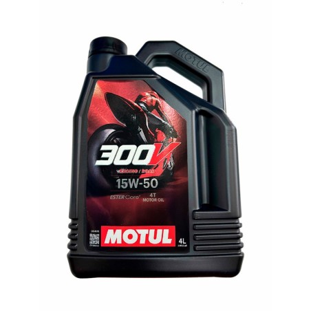 ACEITE MOTUL 300V ROAD RACING 15W50 4 LITROS