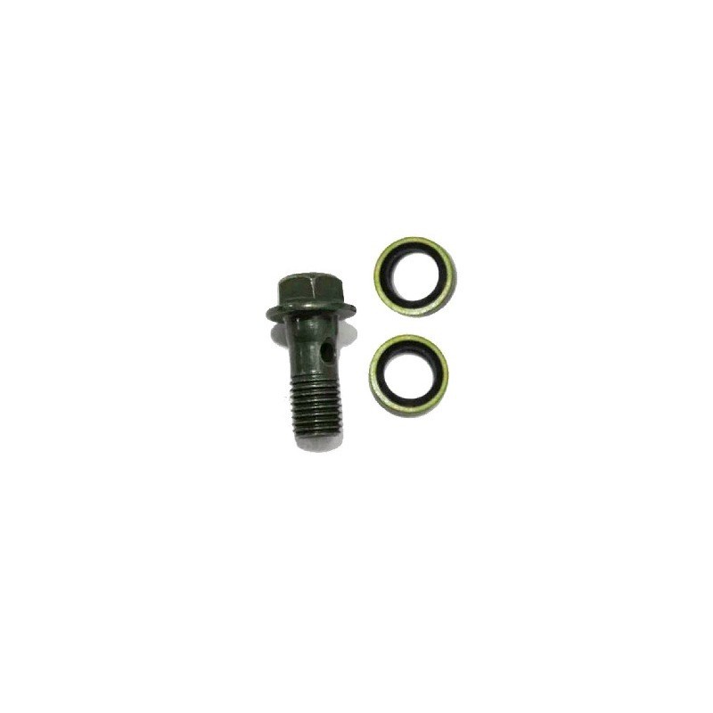 TORNILLO RACOR ACEITE M8X25mm CON ARANDELA