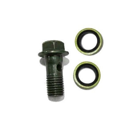 TORNILLO RACOR ACEITE M8X25mm CON ARANDELA