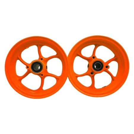 JUEGO LLANTAS 10" ULTRALIGERAS (AMARILLO FLUOR)