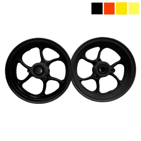 JUEGO LLANTAS 10" ULTRALIGERAS (AMARILLO FLUOR)