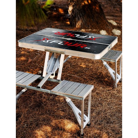 MESA CAMPING PLEGABLE ALUMINIO XFOUR ¡NOVEDAD!
