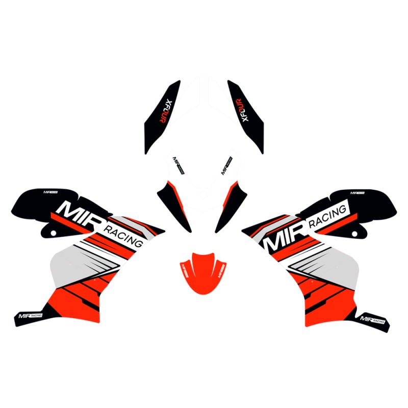 KIT ADHESIVOS GP10 / GP12 ROJO FLUOR
