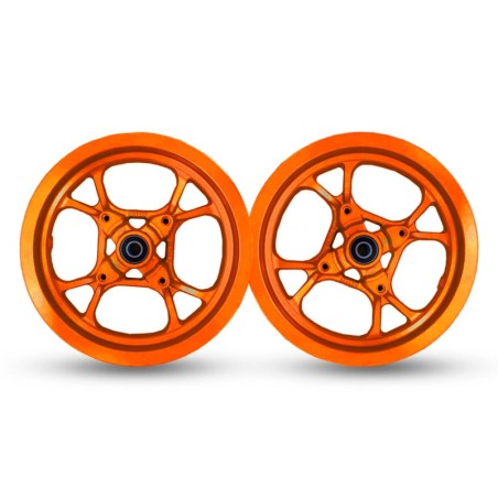 JUEGO LLANTAS 10" MINIGP 110 / ALEVIN 90 ¡4 COLORES!