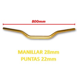 MANILLAR 28mm (AMARILLO)