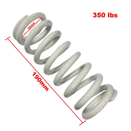 MUELLE AMORTIGUADOR FASTACE 190mm 350lbs di52mm