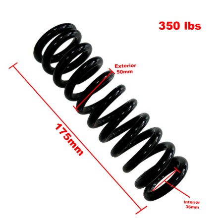 MUELLE AMORTIGUADOR FASTACE 175mm 300lbs di36mm