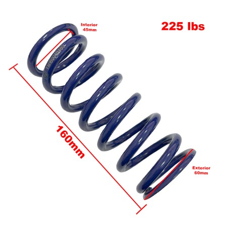 MUELLE AMORTIGUADOR GUBELLINI YM160040460