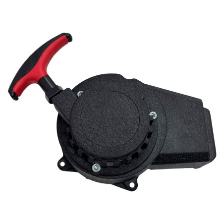 TIRADOR PLASTICO PIÑON INTERIOR NYLON (ROJO)