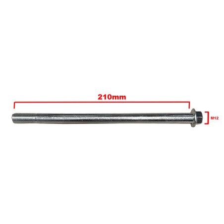 EJE RUEDA DELANTERO IMR MX50 12x210MM
