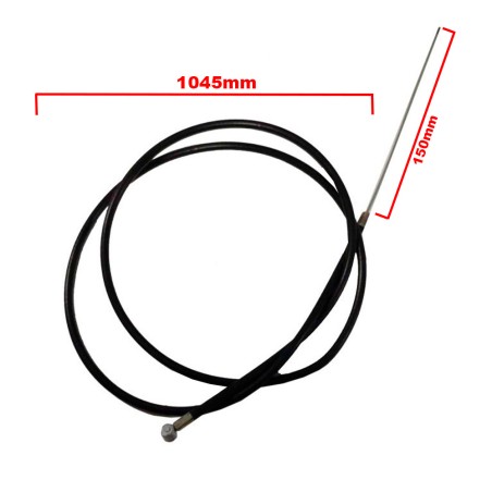 CABLE FRENO TRASERO 1045mm + 150mm MINICROSS IMR SX50