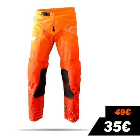 PANTALON CROSS XFOUR NARANJA ADULTO (OUTLET)