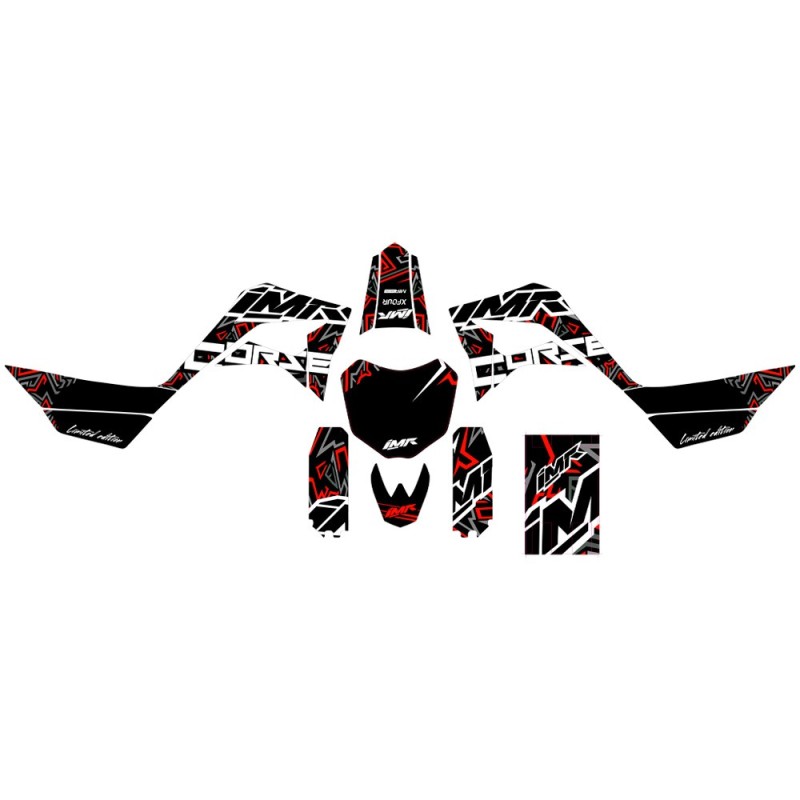KIT ADHESIVOS IMR CORSE ROJO