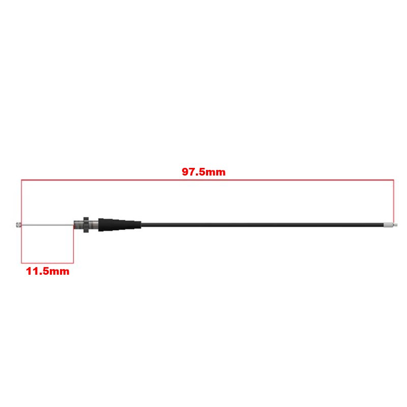 CABLE ACELERADOR 74 cm / Cable libre 14 cm MINIGP