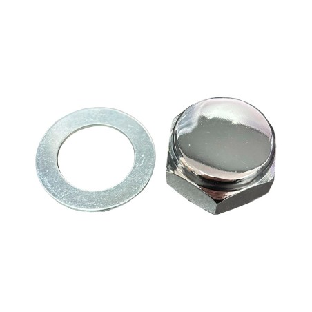 TUERCA DE DIRECCION Y ARANDELA MINICROSS E-SX