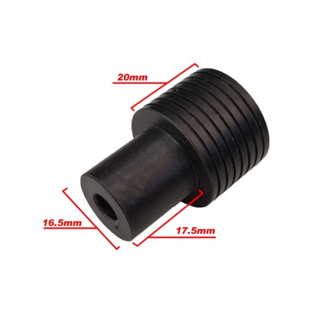 TAPON PROTECTOR 20mm PARA ESTRIBERAS ORIFICIO 17mm