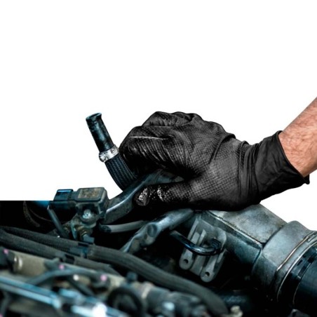 GUANTE NITRILO DIAMANTADO ( PACK 50 UNIDADES )