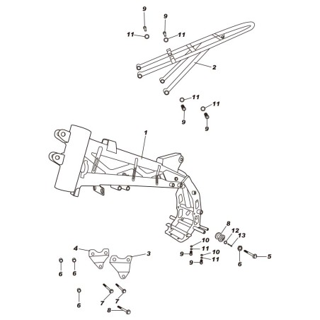 Despiece IMR Corse 155 RR (CHASIS)