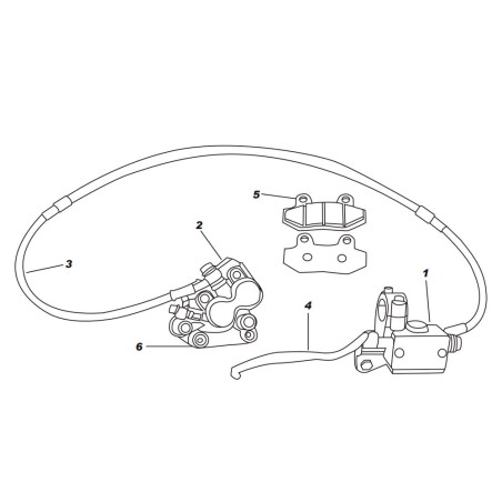 Despiece IMR Corse 155 RR (FRENO DELANTERO)