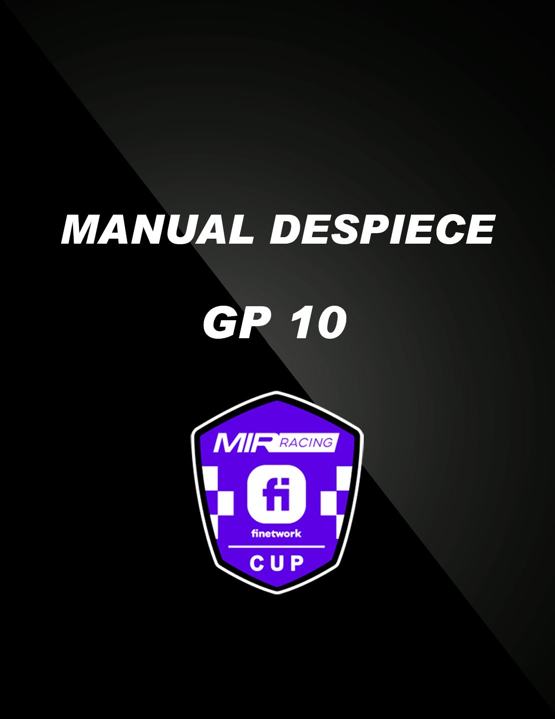 MANUAL DESPIECE GP10 110cc
